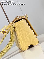 Louis Vuitton LV Twist MM Plume Yellow 23 x 17 x 9.5 cm - 4