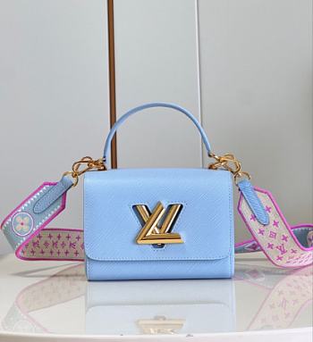 Louis Vuitton LV Twist PM Blue 19 x 15 x 9 cm