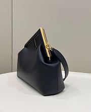 Fendi First Medium Bag Black 32.5 × 23.5 × 15 cm - 4