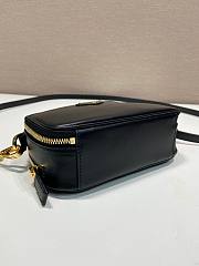 Prada Odette Leather Mini Bag Black 18.5x13x6.5cm - 5