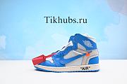 Nike Air Jordan 1 Off White University Blue Sneakers - 1