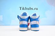 Nike Air Jordan 1 Off White University Blue Sneakers - 5