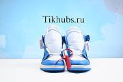 Nike Air Jordan 1 Off White University Blue Sneakers - 3