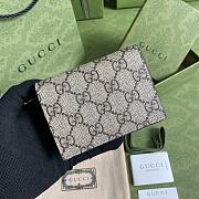 Gucci GG Marmont Card Case Wallet White 11x9x3cm - 2