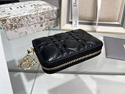 Dior Wallet Card Holder Black 11x9cm - 2