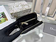 Dior Wallet Card Holder Black 11x9cm - 3