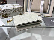 Dior Two-Fold Wallet White 11 x 9 x 3.5 cm - 2