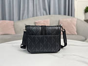 Dior Mini Hit The Road Bag Black CD Diamond 19 x 11 x 4 cm - 4