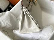 Hermes Birkin Crocodile White Gold Hardware 30cm - 5