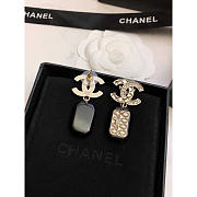 Chanel Drop Earrings Metal, Resin - 4