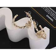 Chanel CC Ring Earrings - 2