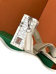 Goyard Cassette Trunk Bag White 15x6.5x21cm - 6