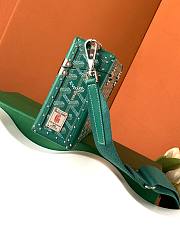 Goyard Cassette Trunk Bag Green 15x6.5x21cm - 6