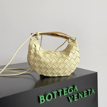 Bottega Veneta Mini Sardine Yellow 20x12x2.5cm