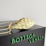 Bottega Veneta Mini Sardine Yellow 20x12x2.5cm - 6