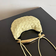 Bottega Veneta Mini Sardine Yellow 20x12x2.5cm - 3