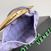 Bottega Veneta Mini Sardine Purple 20x12x2.5cm - 6
