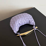 Bottega Veneta Mini Sardine Purple 20x12x2.5cm - 4