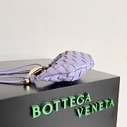 Bottega Veneta Mini Sardine Purple 20x12x2.5cm - 2