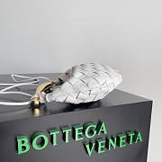 Bottega Veneta Mini Sardine White 20x12x2.5cm - 4
