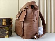 Louis Vuitton LV Montsouris Backpack Cognac 32 x 40 x 19 cm - 4