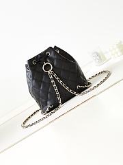 Chanel Blackpack Black 21x22x13cm - 4