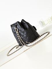 Chanel Blackpack Black 21x22x13cm - 5