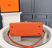 Hermes Kelly Epsom Orange Gold 25cm - 5