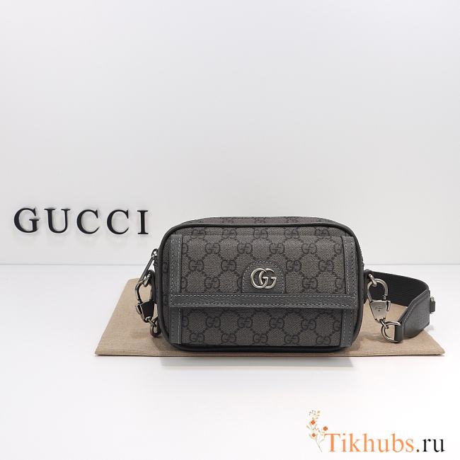 Gucci Ophidia GG Mini Bag Grey 20x12.5x9cm - 1