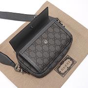 Gucci Ophidia GG Mini Bag Grey 20x12.5x9cm - 4