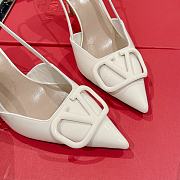 Valentino Garavani White Heel 8cm - 5