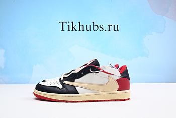 Nike Air Jordan 1 Low Fragment Red Sneakers
