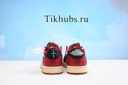 Nike Air Jordan 1 Low Fragment Red Sneakers - 4