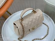 Chanel Top Handle Flap Bag 20cm - 4