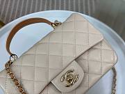 Chanel Top Handle Flap Bag 20cm - 3