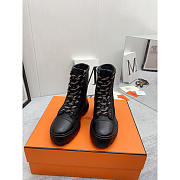 Hermes Fresh Ankle Boot Black - 2