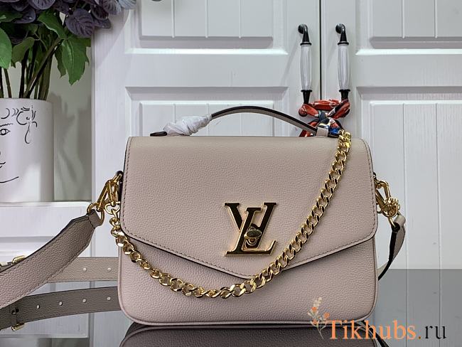 Louis Vuitton LV Oxford Lockme Grey 22 x 16 x 9.5 cm - 1