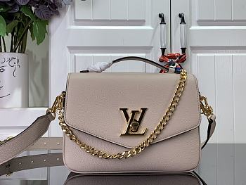 Louis Vuitton LV Oxford Lockme Grey 22 x 16 x 9.5 cm
