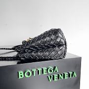 Bottega Veneta Small East/West Andiamo Black 29x18x10cm - 5