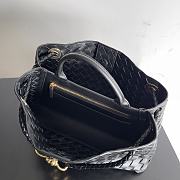 Bottega Veneta Small East/West Andiamo Black 29x18x10cm - 4