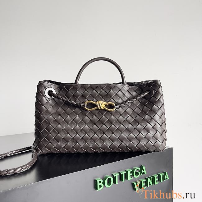 Bottega Veneta Small East/West Andiamo Brown 29x18x10cm - 1