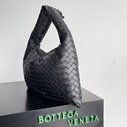 Bottega Veneta Small Hop Black Bag 41x20.5x7.5cm - 6
