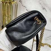 YSL Jamie 4.3 Small In Lambskin Black 25x16x7cm - 5