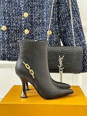 Louis Vuitton LV Sparkle Ankle Black Boot 6.5cm - 1