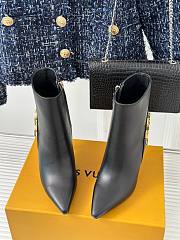 Louis Vuitton LV Sparkle Ankle Black Boot 6.5cm - 4