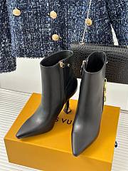 Louis Vuitton LV Sparkle Ankle Black Boot 6.5cm - 5