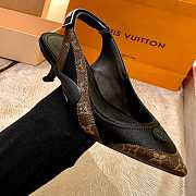 Louis Vuitton LV Archlight Slingback Black Heels 5.5cm - 5