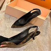 Louis Vuitton LV Archlight Slingback Black Heels 5.5cm - 3