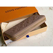 Louis Vuitton LV Zippy Wallet Taupe 19.5 x 10.5 x 2.5 cm - 4