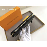 Louis Vuitton LV Clemence Wallet Black 19.5×9×1.5cm - 5